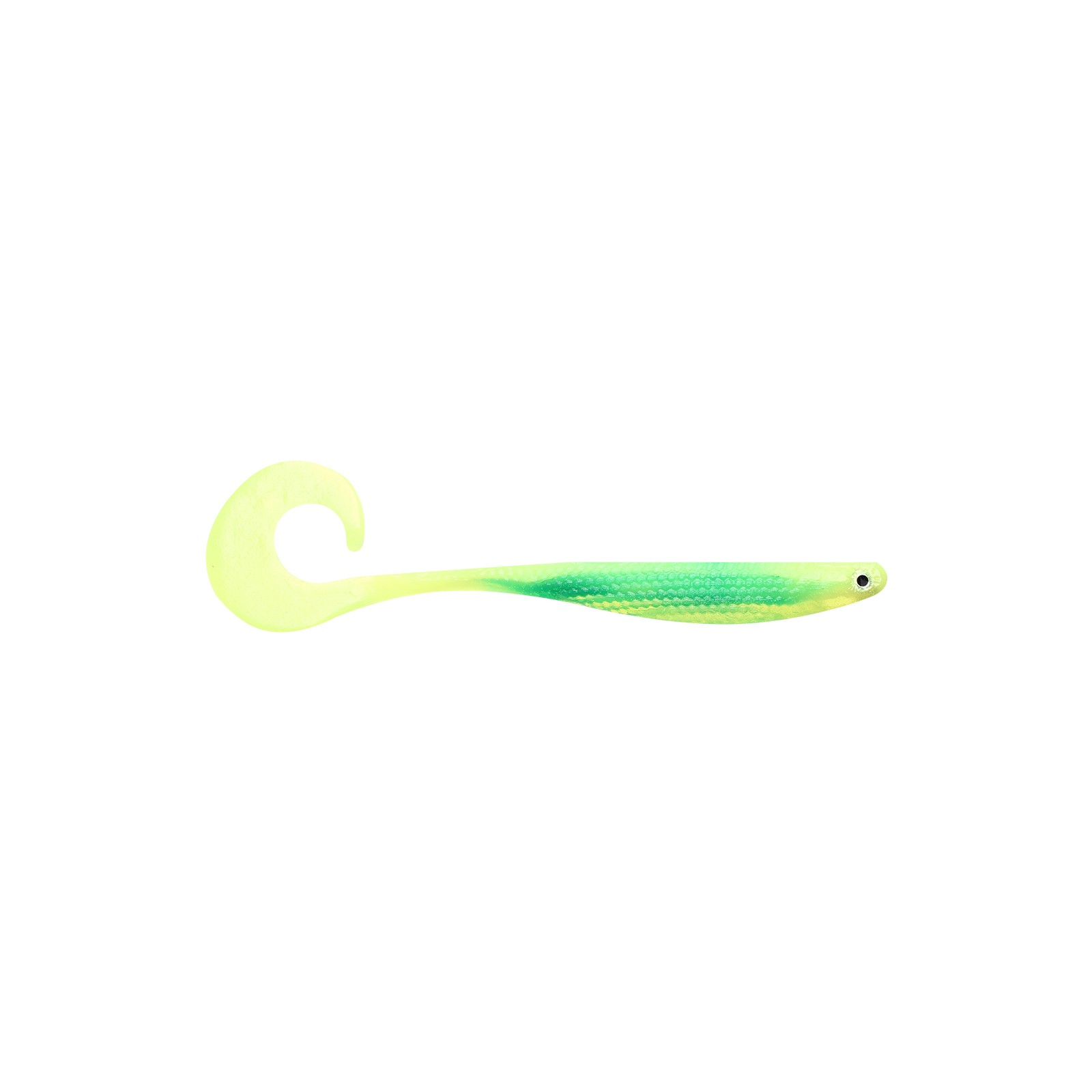 Lucky Craft Opti Grub 13cm 5 St. Lemon Lime Chart Gummifisch