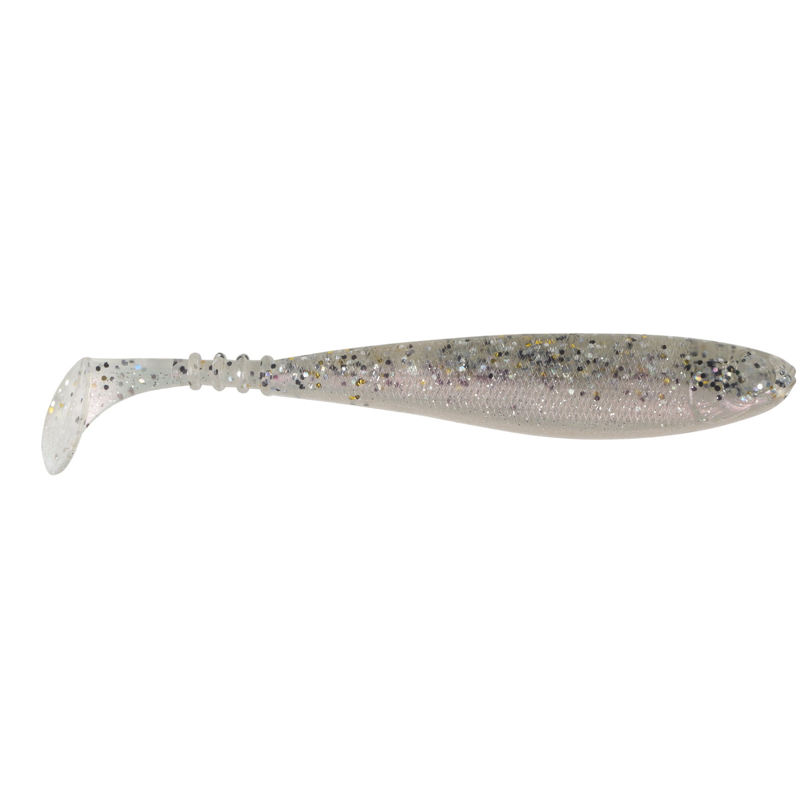 Jackson Green Pure Slim Shad Arctic Grey Gummifisch