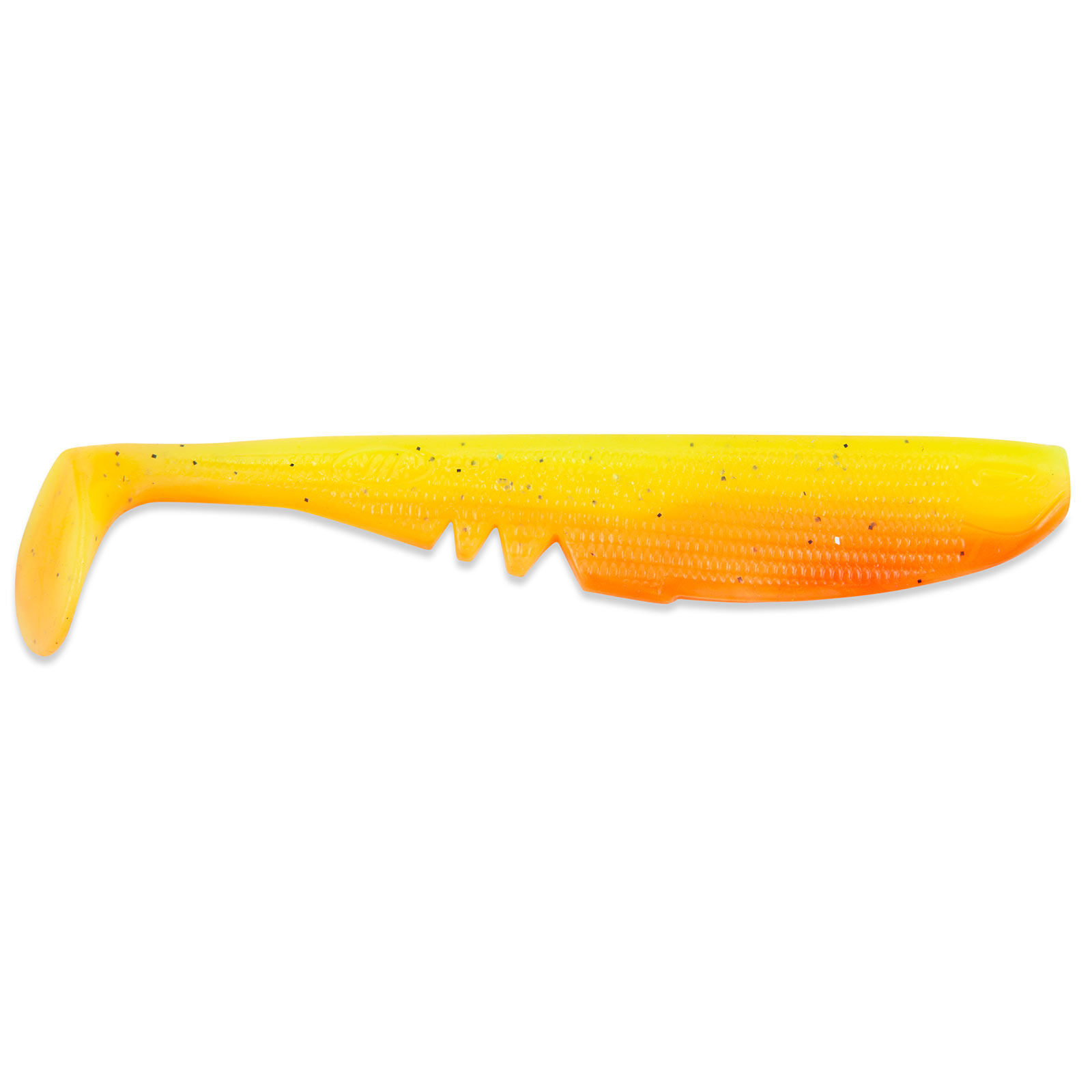 Sänger Iron Claw Racker Shad Non Toxic Gummifische Fire Tiger