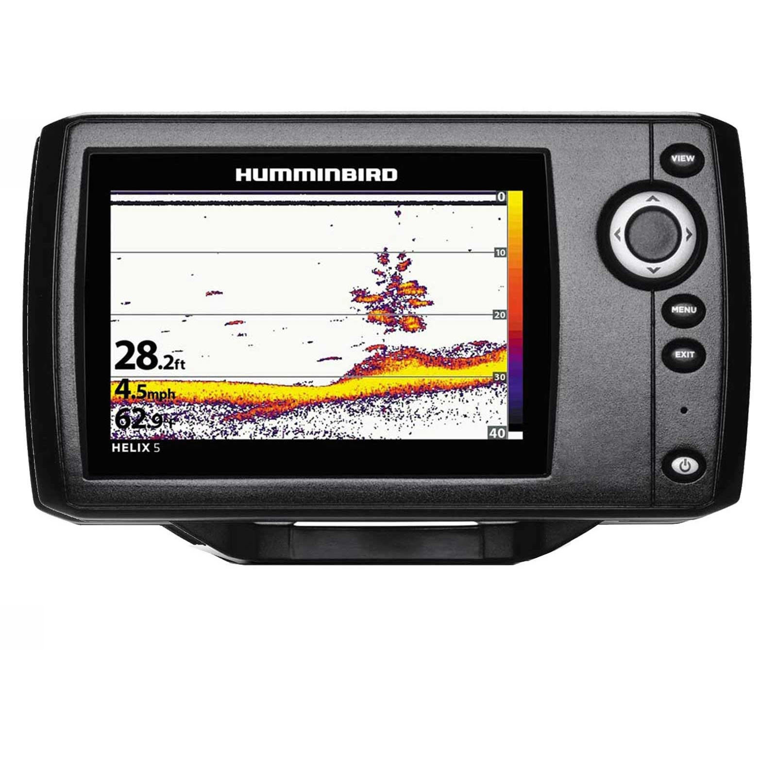 Humminbird Helix 5 DI G2 Down Imaging Echolot - Komplett mit Geber Google