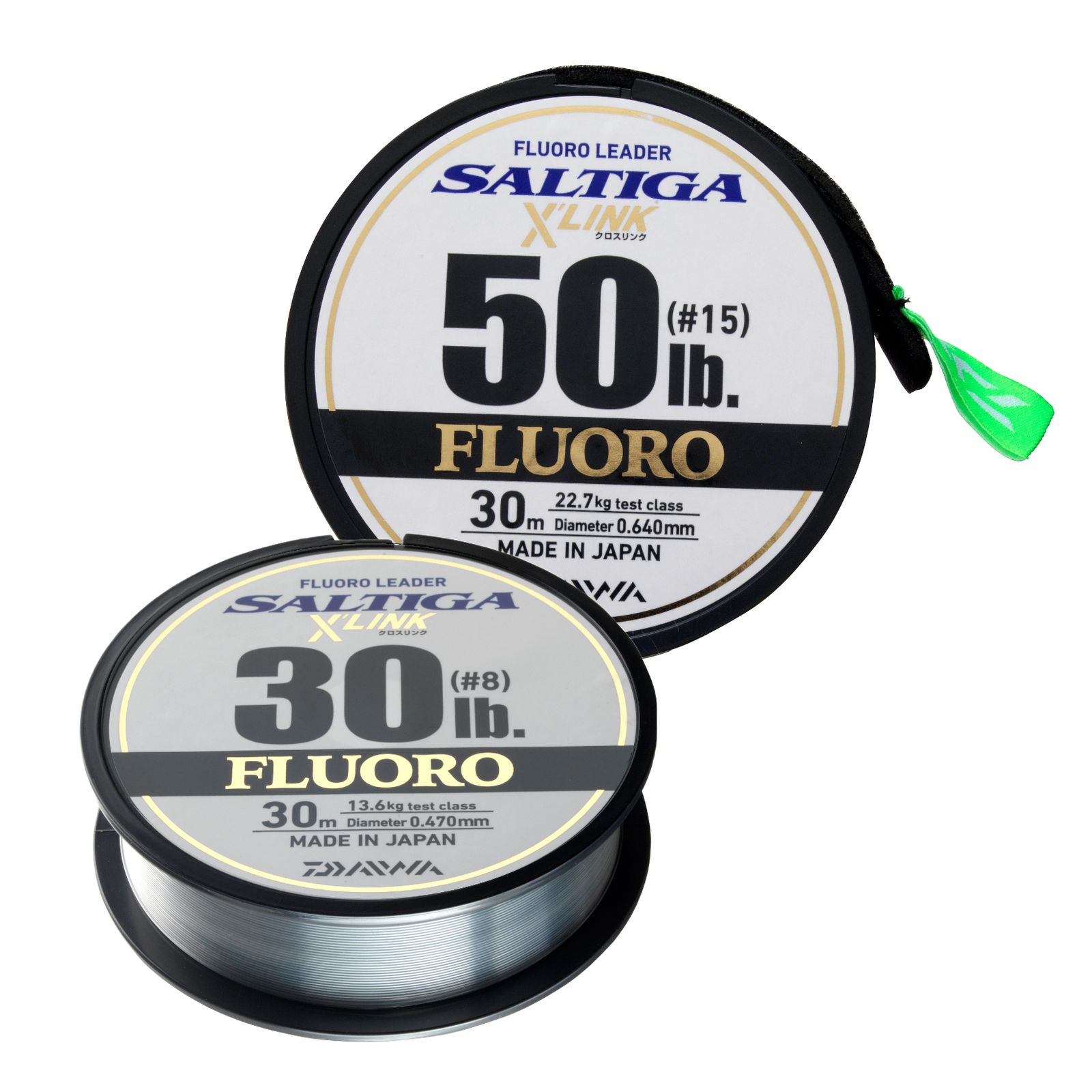 Daiwa Saltiga X'Link Fluorocarbon Leader 30m Vorfachschnur Detail 1