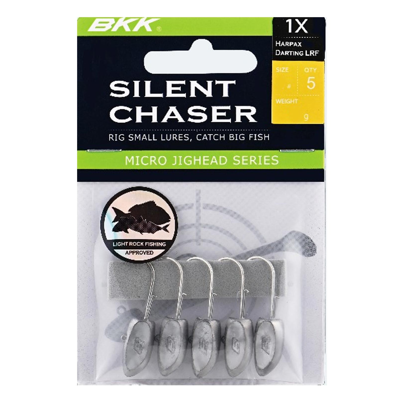 BKK Silent Chaser-Harpax Darting LRF Jigkopf