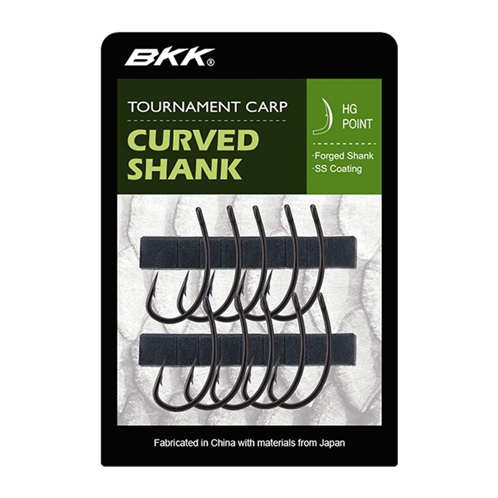 BKK Curved Shank Karpfenhaken Packung