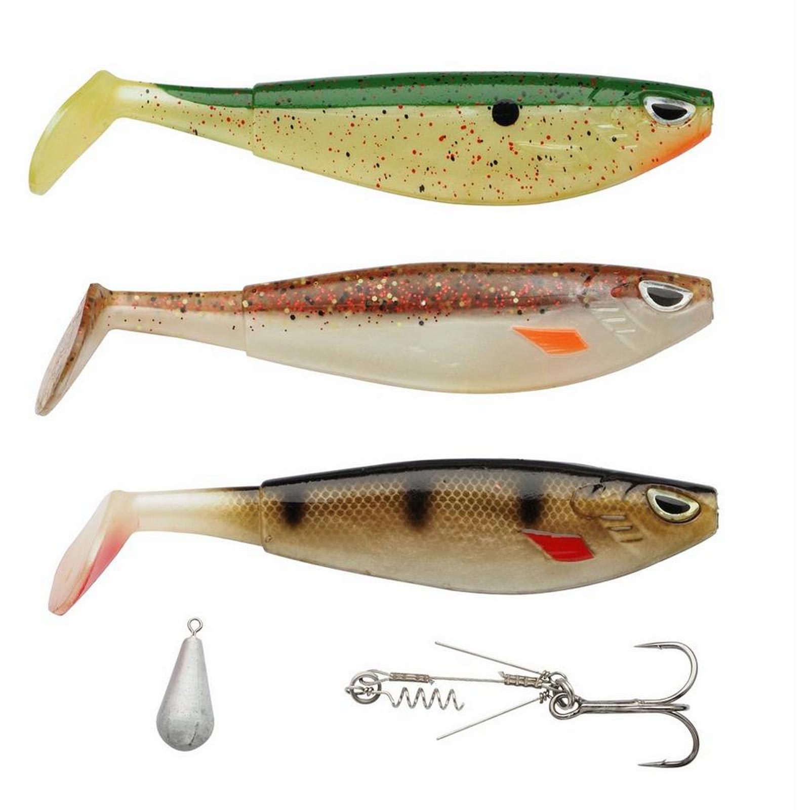 Berkley Sick Pack Pike Gummifisch-Set