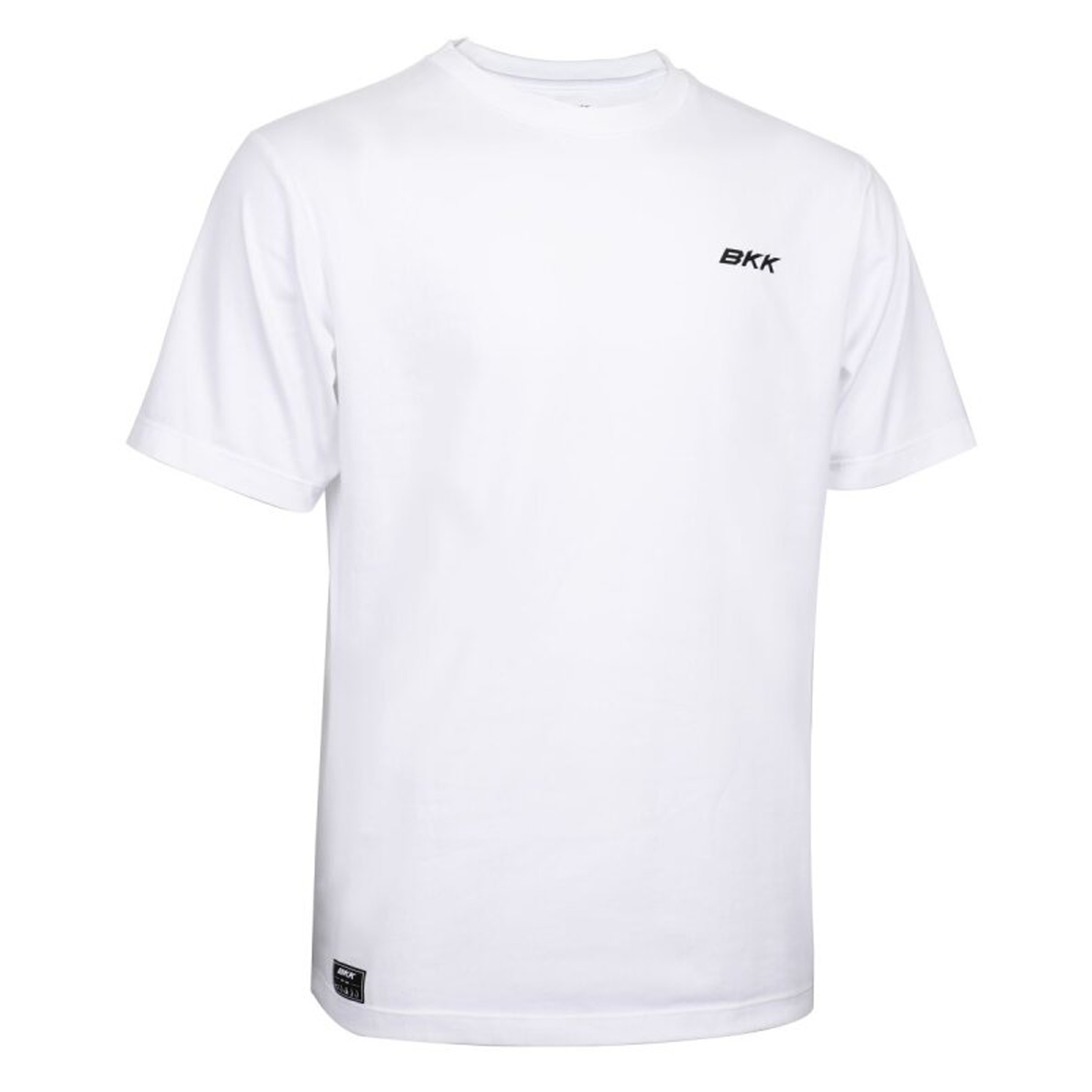 BKK Short Sleeve Casual Shirt - Brand Values Pike - White T-Shirt_front