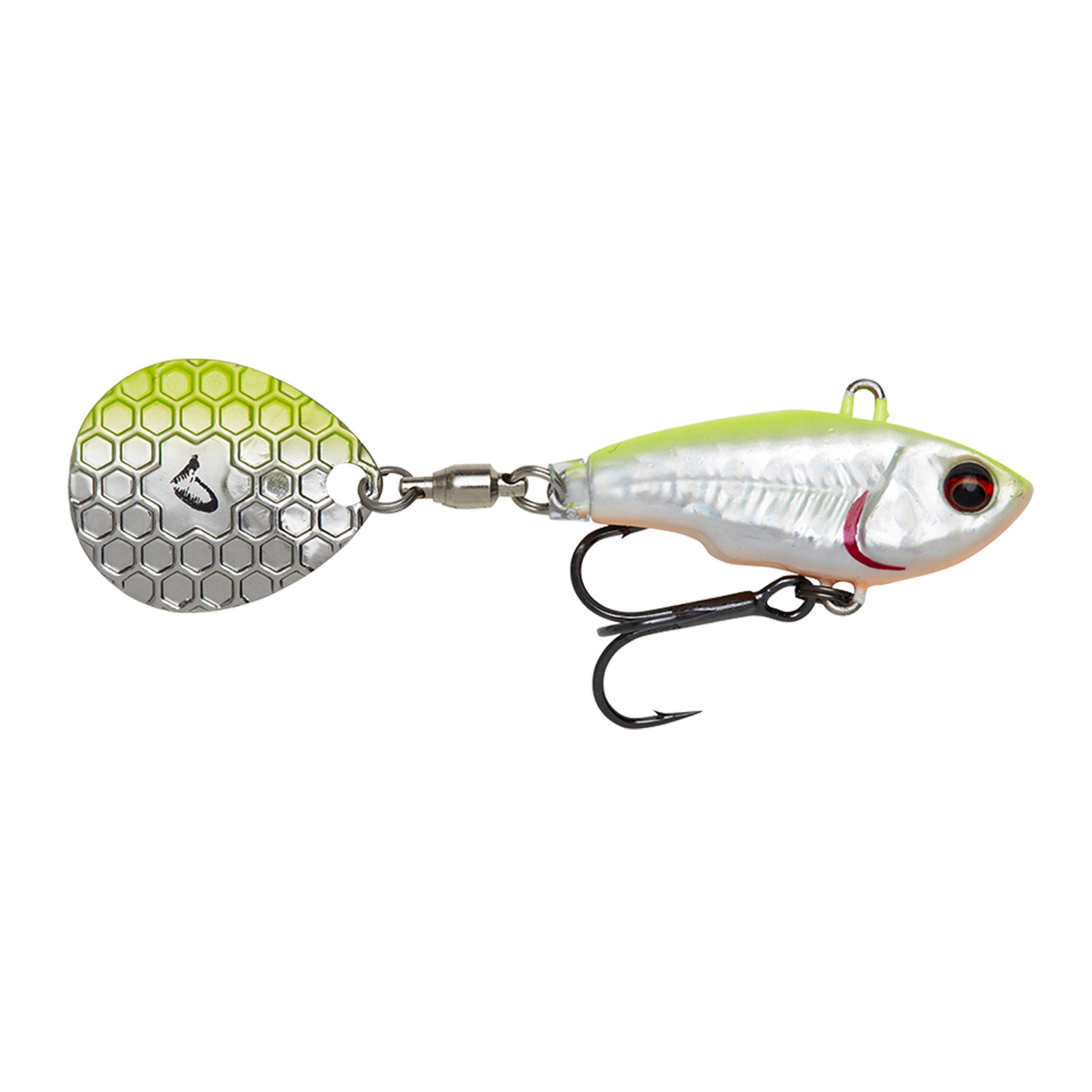 Savage Gear Fat Tail Spin Lemon Back Flash Jig Spinner