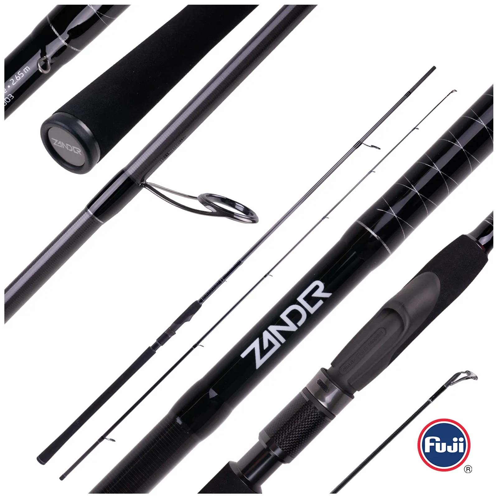 Zeck ZANDER Premium-Wumme 2,65m 10-80g Spinnrute Detail