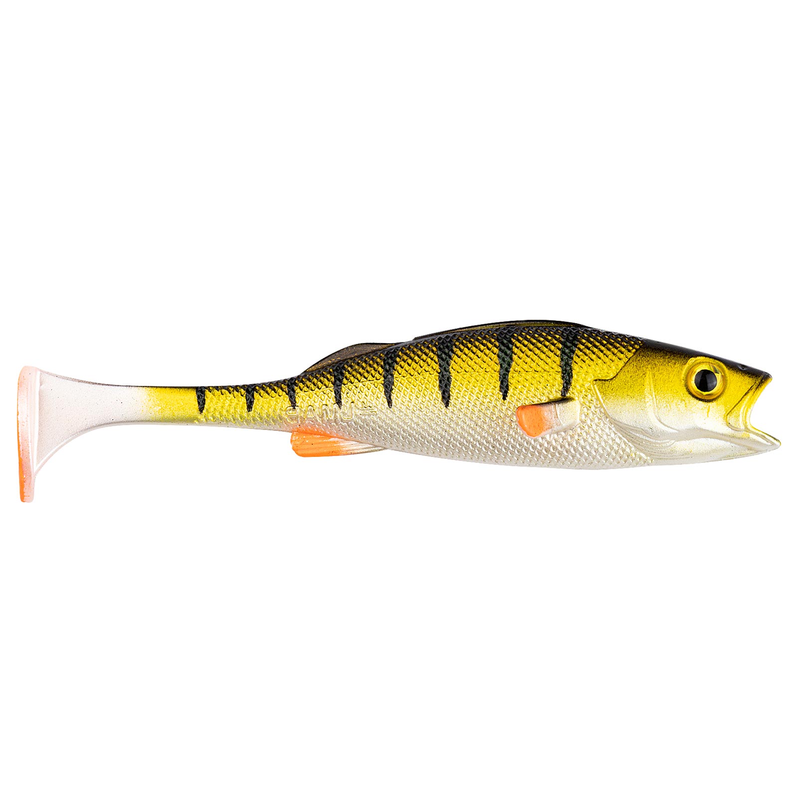 LMAB Köfi Perch Shad Real Perch Big Bait Gummifisch