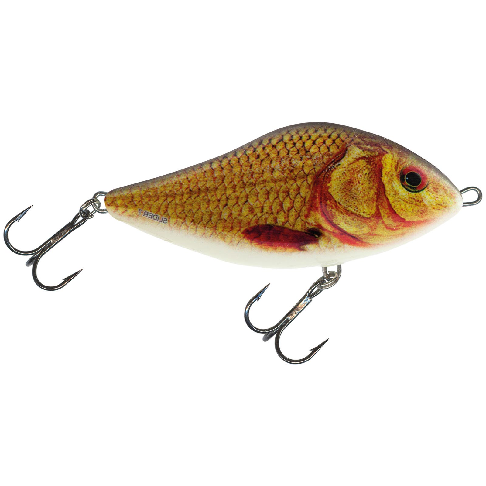 Salmo Slider Floating Supernatural Golden Crucian Jerkbait