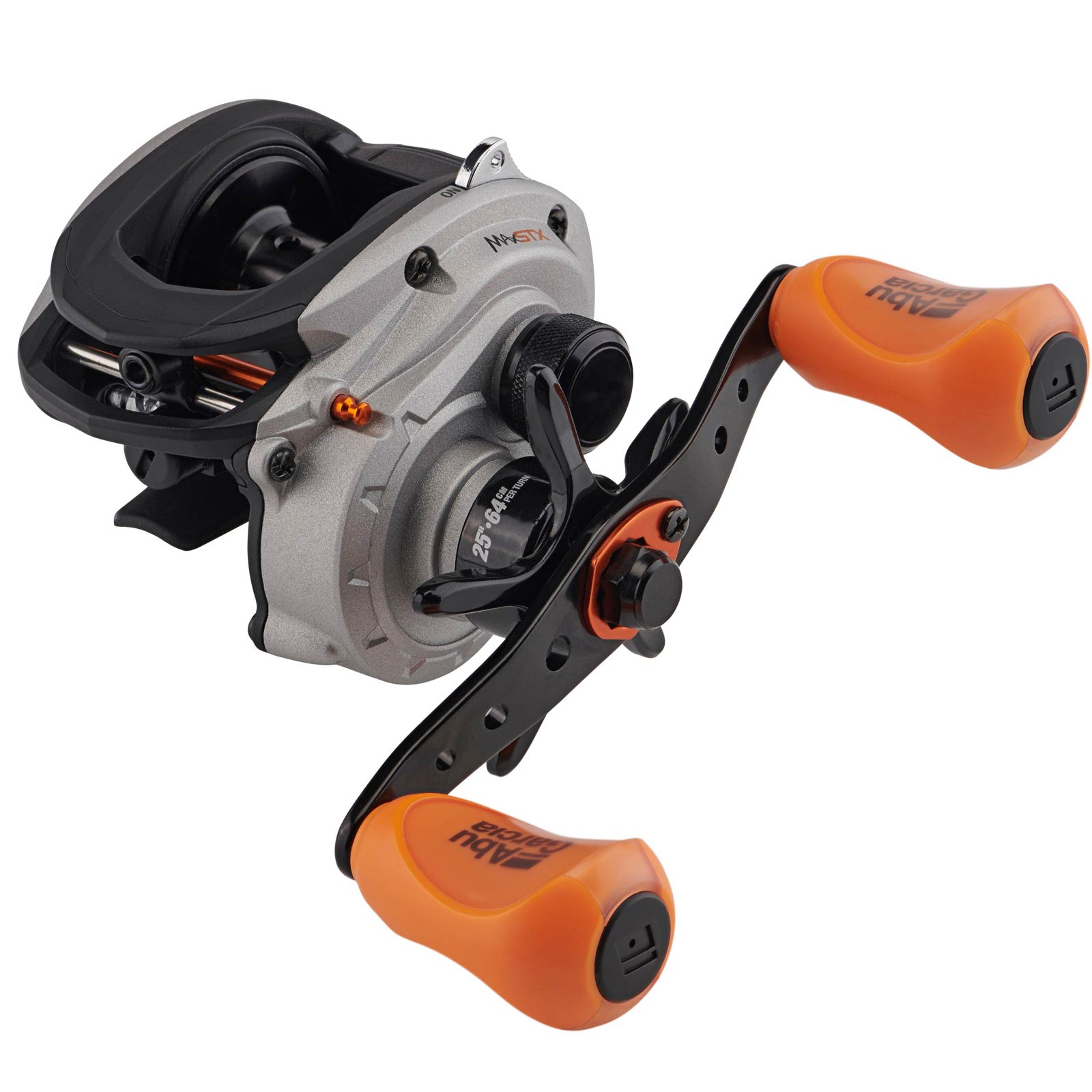 Abu Garcia MAX STX Low Profile Reel  Baitcastrolle Linkshand