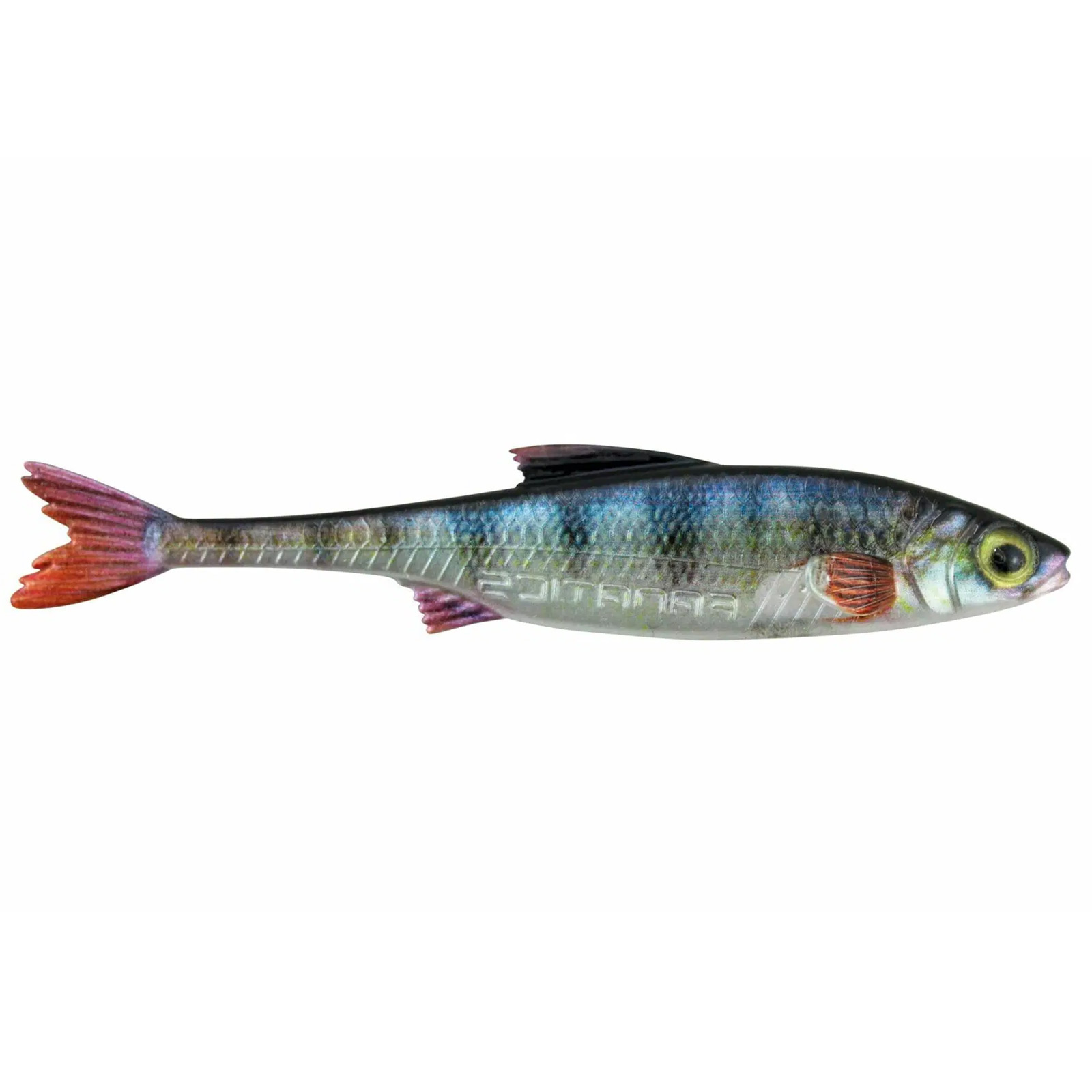 Stucki Real Rider Fish Tail Perch Silver Gummifisch