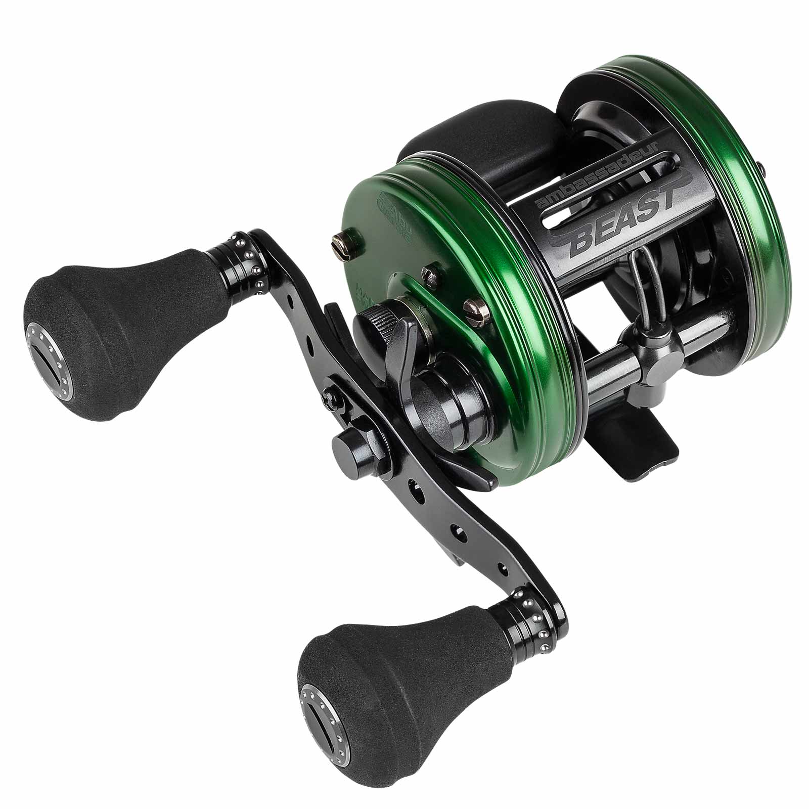 Abu Garcia Ambassadeur Beast HD Reel Multirolle Linkshand