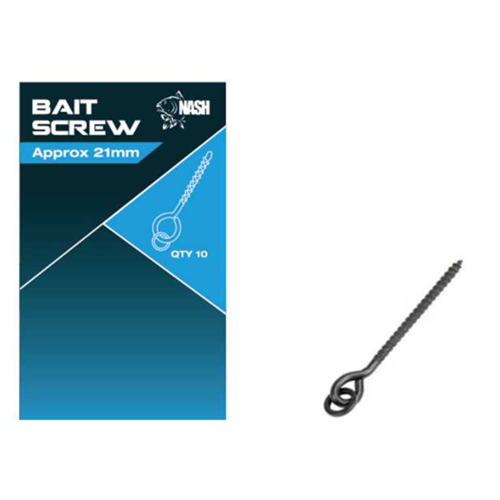 Nash Bait Screw 21mm Karpfenangeln Zubehör