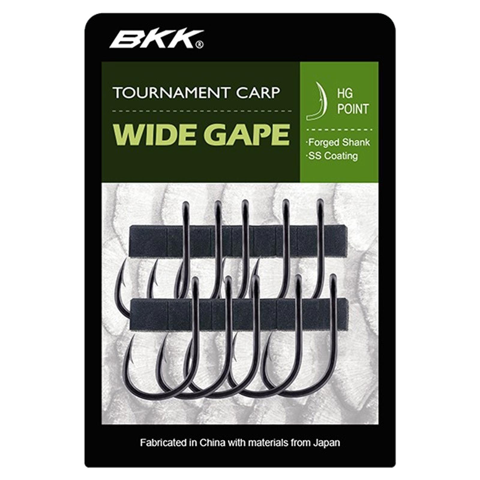 BKK Wide Gape Karpfenhaken Pack