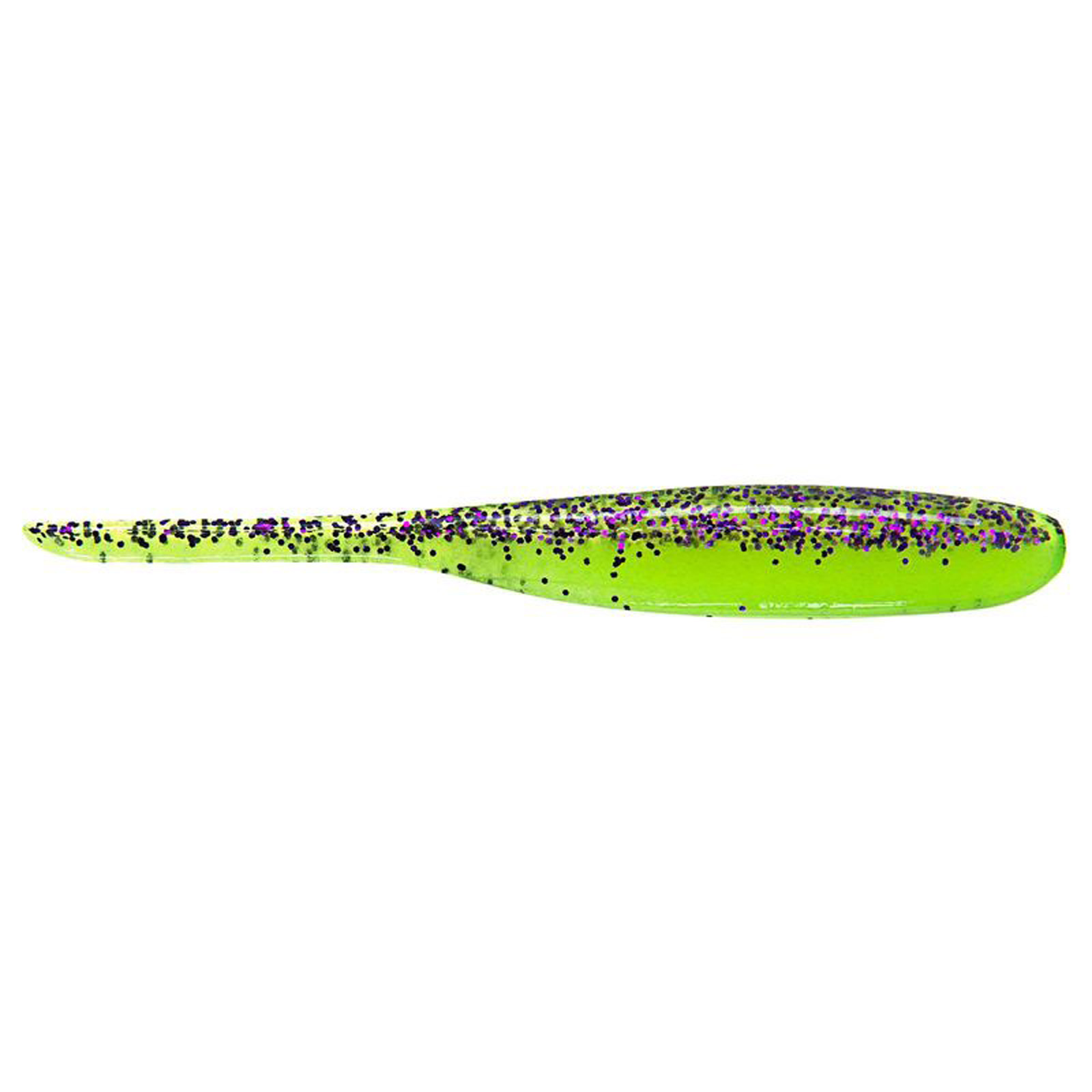 Keitech - BA Edition  Shad Impact Purple Chartreuse Gummifisch