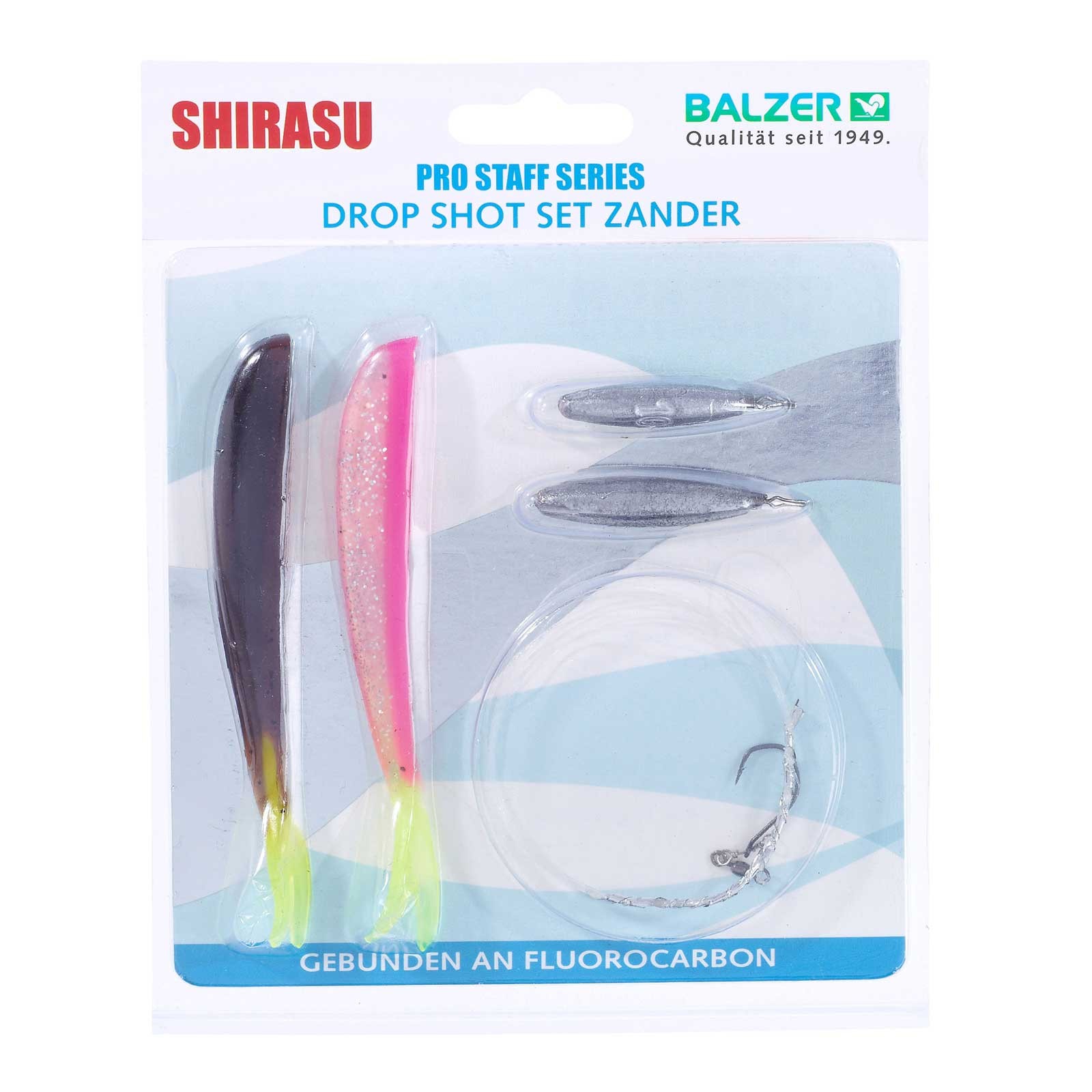 Balzer Shirasu Drop Shot Set Zander 5 Teile