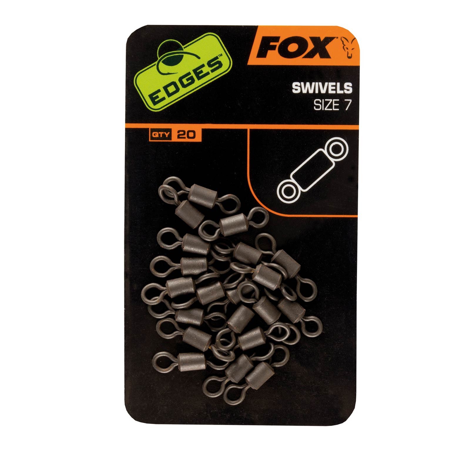 Fox Edges Swivels Standard Size 7