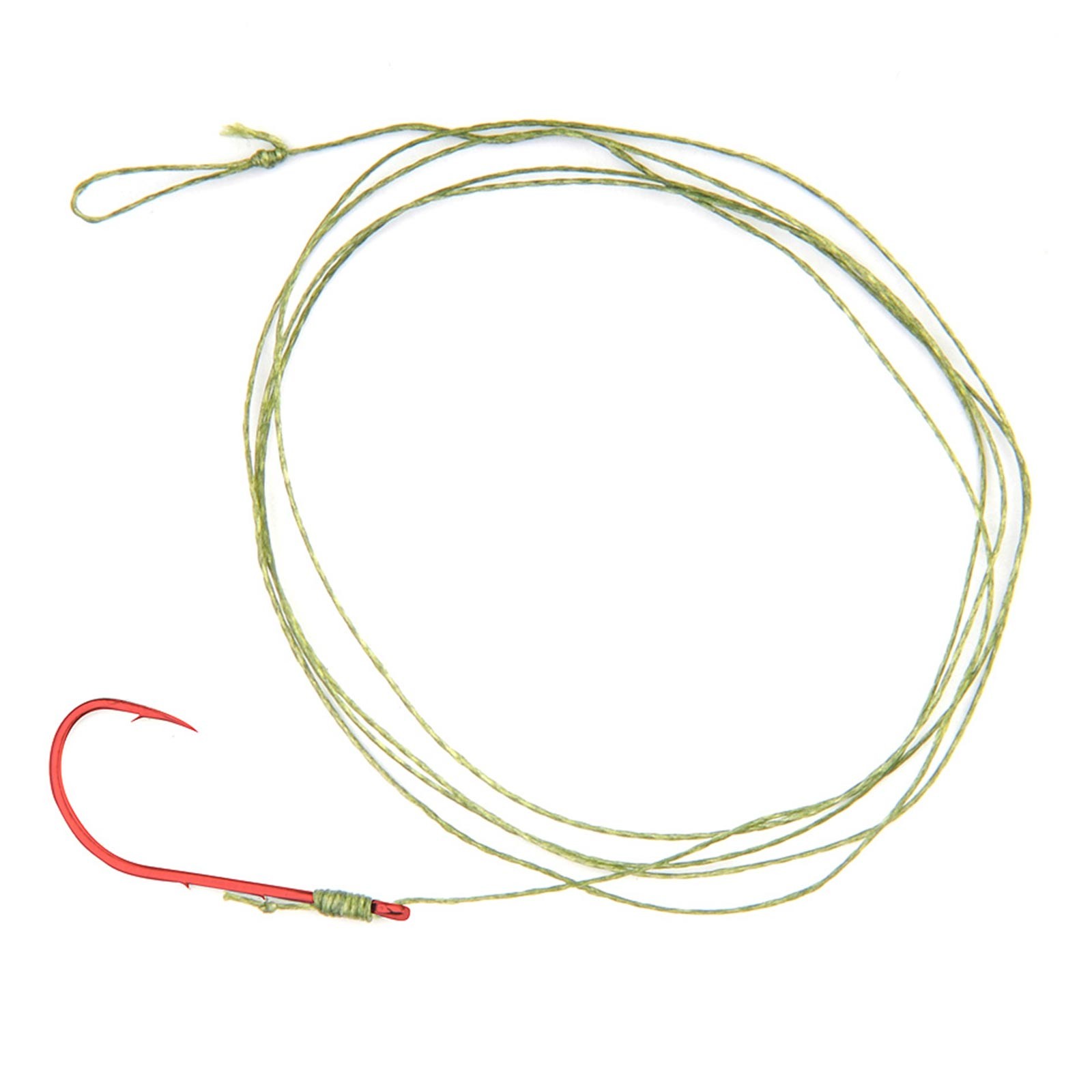 Gamakatsu BKD-5213R WORM Braided Vorfach geflochtene Schnur Detail