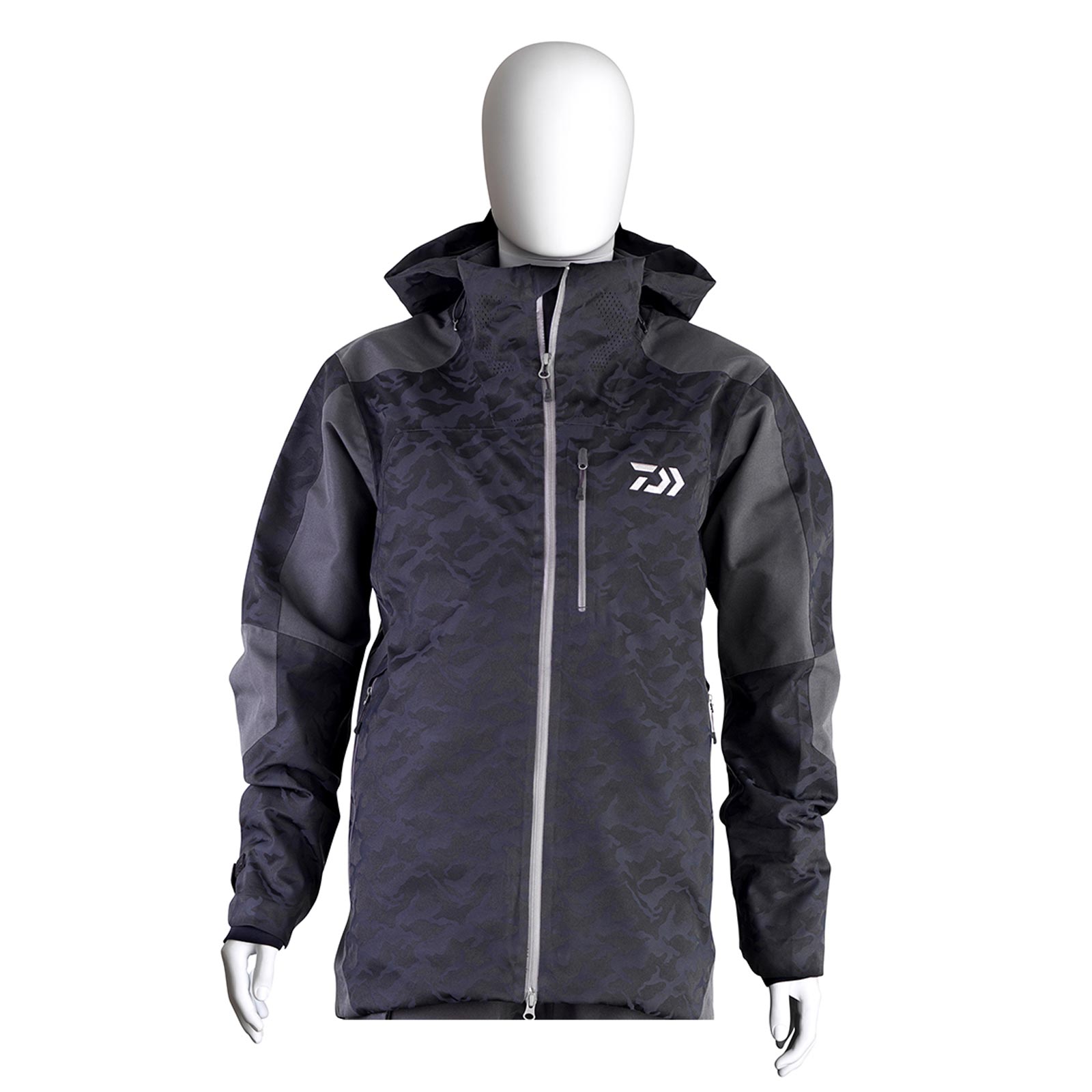 Daiwa Rainmax Jacket black Angeljacke front