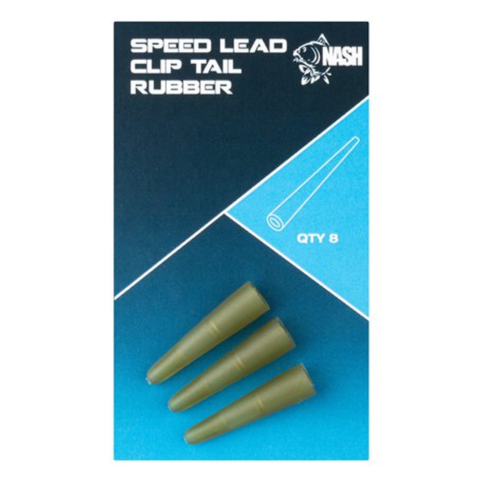 Nash Speed Lead Clip Tail Rubber Karpfenzubehör