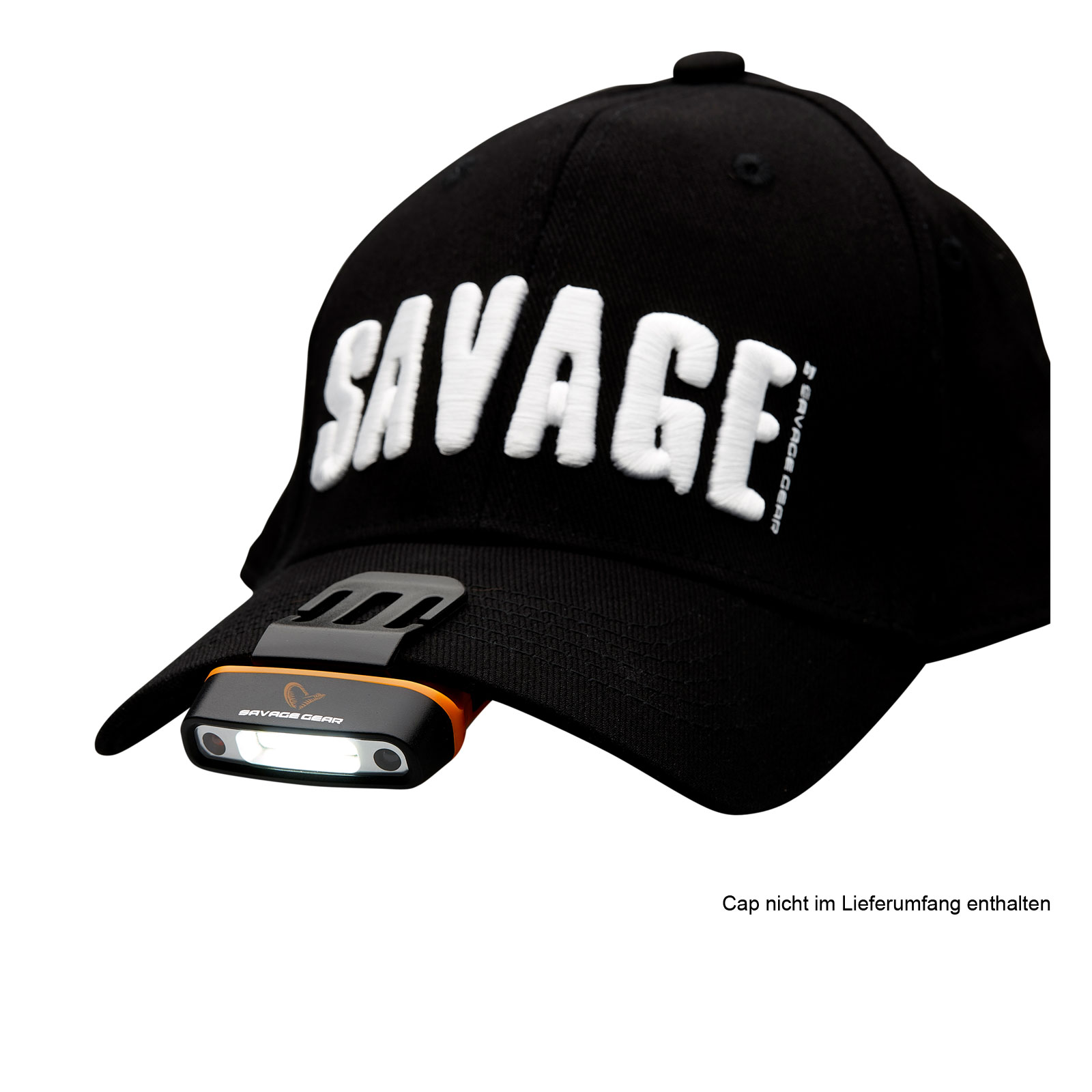 Savage Gear MP Flip & Cap Head Lamp Kopflampe Detail1