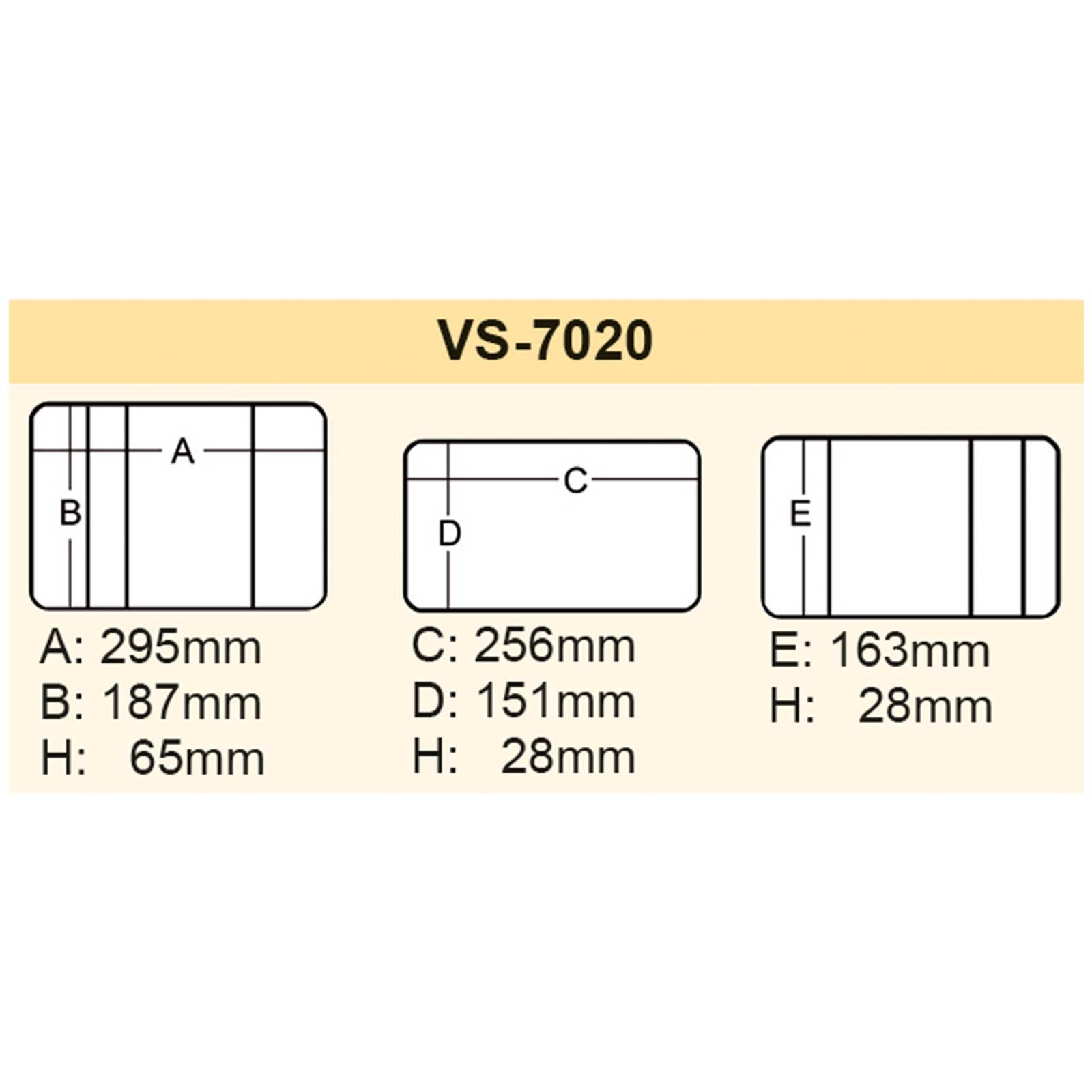 Meiho Box VS-7010 schwarz Detail 2