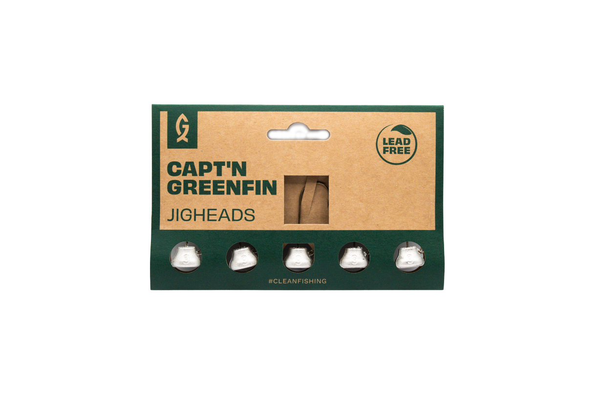 Capt`n Greenfin Leadfree Ned Jig Jighead Detail 1